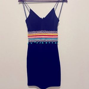 Alice & Olivia Black Mini Dress XS